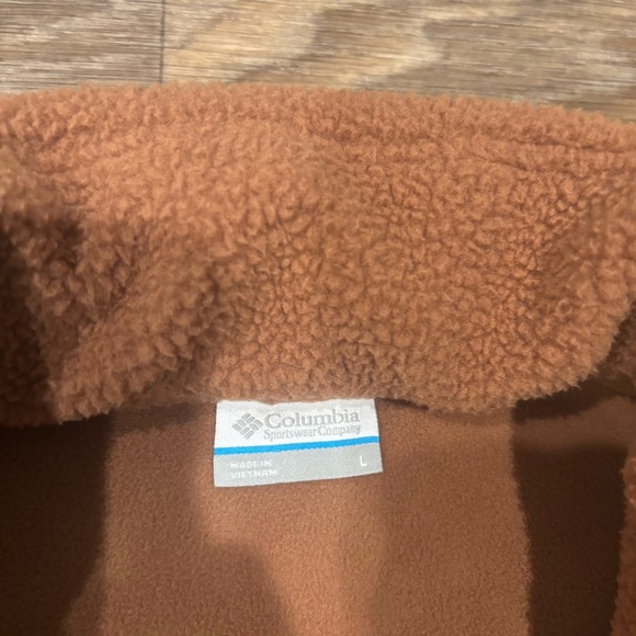 Columbia Lodge Sherpa Full Zip Fleece Jacket Women’s Large Cozy Winter Outdoor - Picture 3 of 5